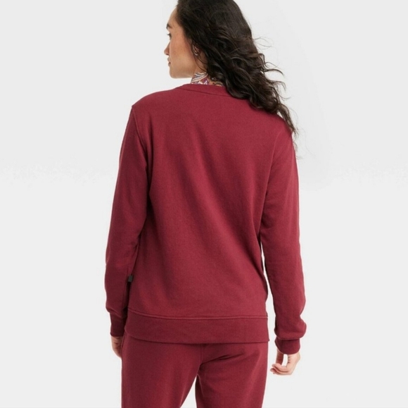 🎯Houston White × Target | Jogger Set In Burgundy - Picture 7 of 16